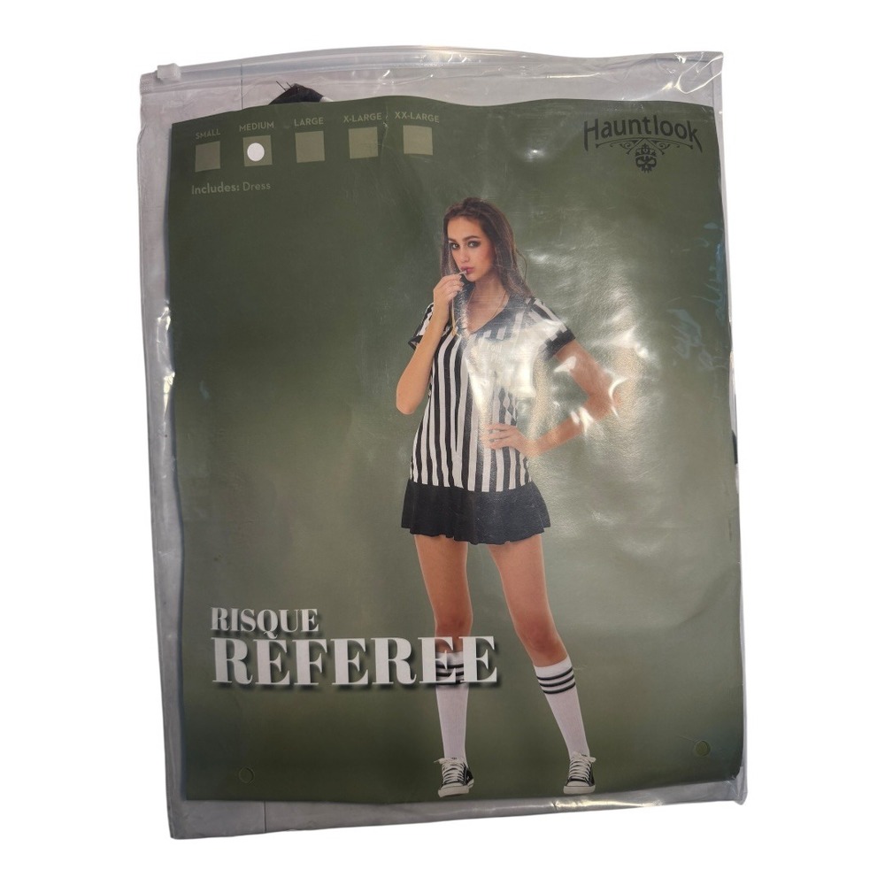 Hauntlook Risque Referee Costume Dress Adult‎ Women's Halloween Party Fun